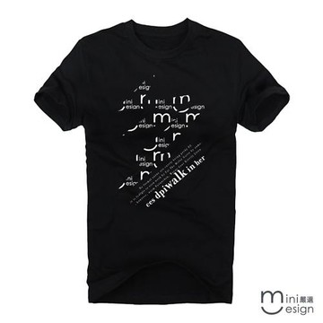Minidesign-MINI閃電遮罩潮流設計短T 五色