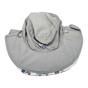 BrilleBrille 兒童頸部防護雙面防曬帽 加長型 MR-DB-FF  46~56cm  建築高手