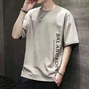 有貨在臺🚀99免運🚀2020新款男士短袖T恤夏季潮流寬鬆學生打底衫衣服男大碼青少年