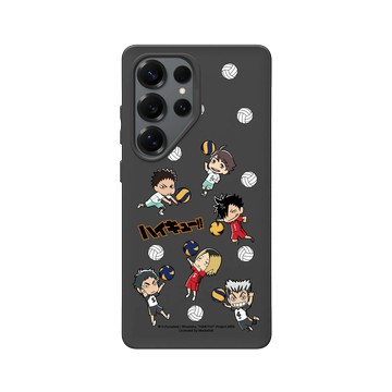 Galaxy S25 Ultra SolidSuit 黑 - 排球少年 Haikyu!! - Q 版人物 -  及川徹 & 岩泉 & 黑尾 & 孤爪 & 木兔 & 赤葦