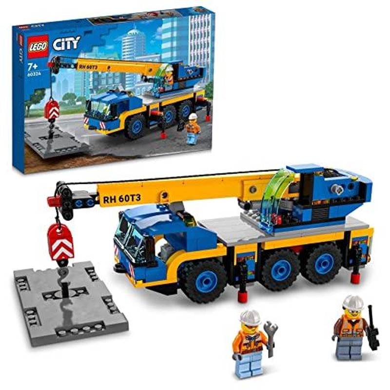 レゴ(LEGO) シティ クレーン車 60324 おもちゃ ブロック プレゼント 街