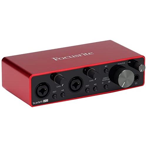 Focusrite フォーカスライト オーディオインターフェース 2イン 2アウト 24bit 192kHz Scarlett 2i2 (3rd Ge