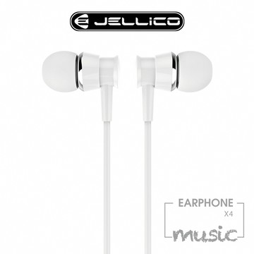【JELLICO】 X4 超值系列入耳式音樂線控耳機/JEE-X4
