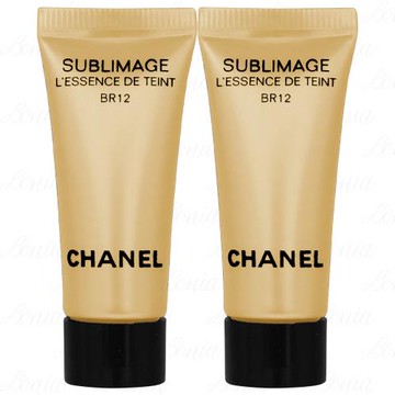 CHANEL 香奈兒 奢華晶燦賦活粉底精萃(#BR12)(5ml)*2(公司貨)