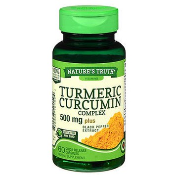 NatureS Truth Turmeric Curcumin Complex Plus Black Pepper Extract Capsules 60 Caps by Natures Truth