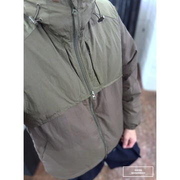 E7th.厚磅工裝造型羽絨外套-綠(E764072411)