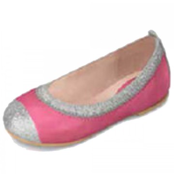 澳洲 Bloch - 銀邊芭蕾舞鞋(小童)-BT410P_FRY