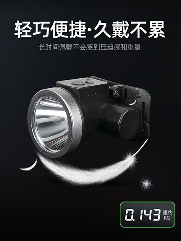 雅尼頭燈強光充電超亮頭戴式手電筒超輕小號超長續航鋰電礦燈輕便 幸福驛站