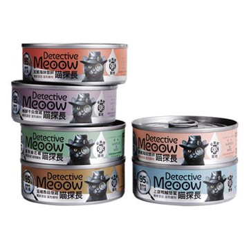 24罐組 喵探長貓咪主食罐80g  貓罐頭 全齡貓 幼貓 挑嘴貓