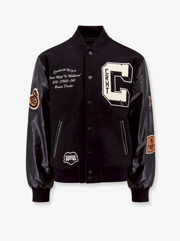 Wool blend jacket with alternative material to leather sleeves - CARHARTT WIP - gender_Man