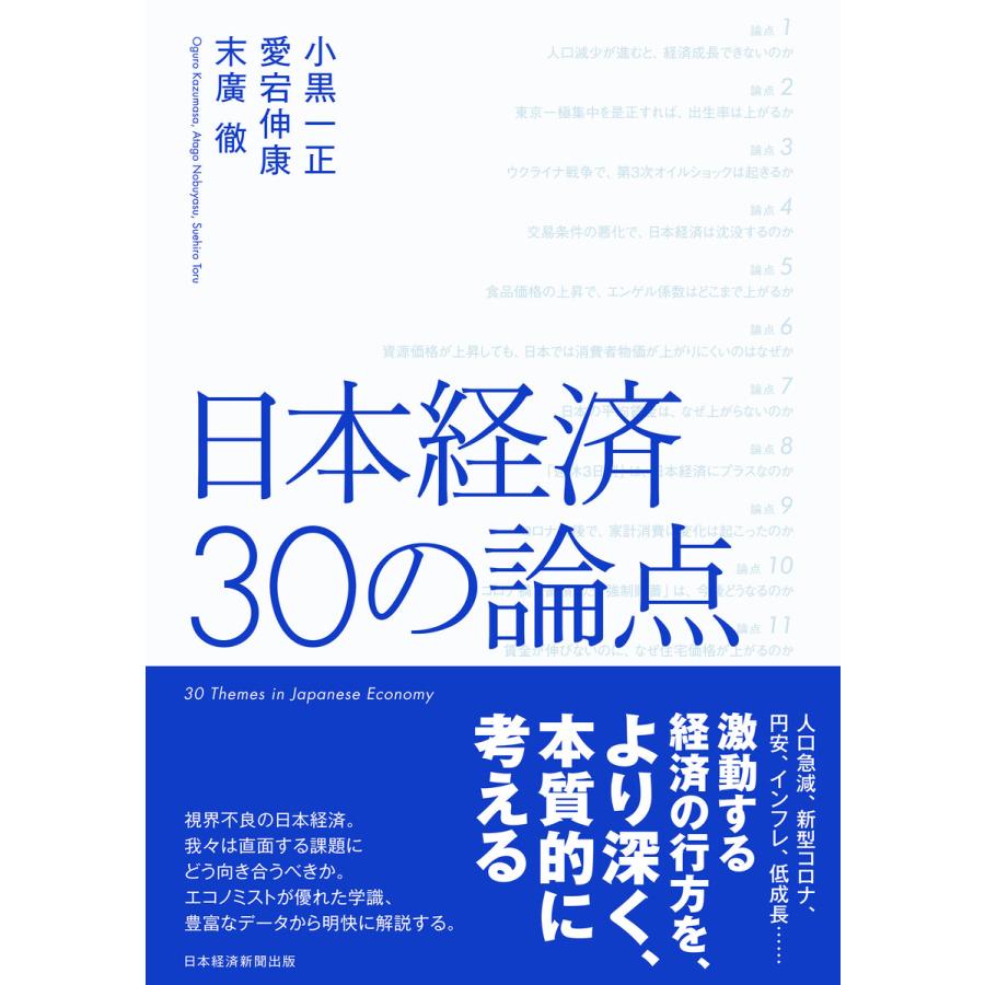 日本経済30の論点