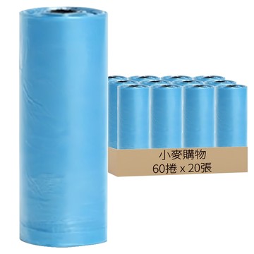 小麥購物 寵物拾便袋 Y115 大款(45 x 20cm) 26g  顏色隨機  20張  60捲