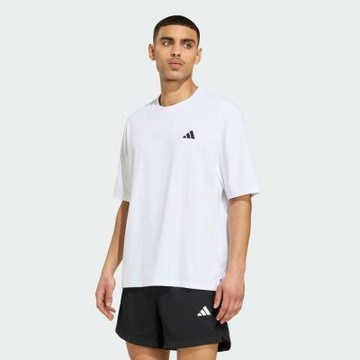 adidas 愛迪達 短袖上衣 男 訓練 慢跑 亞規 PL ES GFX T PL 白 KS6419 (S3411)