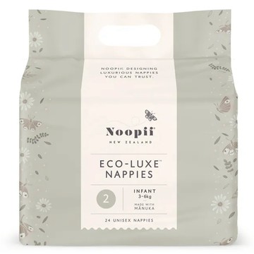 Noopii 美好尿布 黏貼型 2號 3~6kg  S  24片