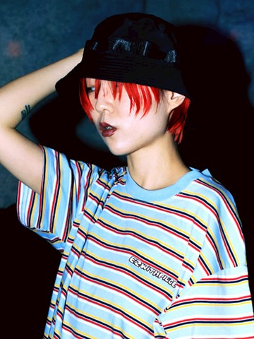 Strap Bucket Hat _ Black