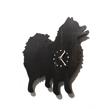 手工木作創意時鐘 歡樂動物園 - 博美