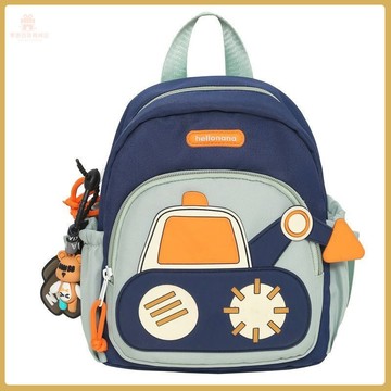 💚兒童書包💚|supported|幼兒園卡通挖掘機書包雙肩包寶寶新款可愛 4EZU