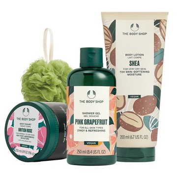 【THE BODY SHOP】經典沐浴潤膚組 (2025周慶限定)