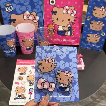 可愛髮夾 Kitty貓發夾ins風可愛少女日常百搭劉海側邊