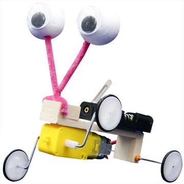 「雙優教具」科技製作DIY爬蟲機器人科學實驗stem小學生兒童手工科教前沿 材料