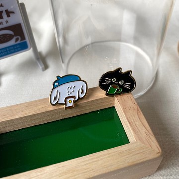 KOBE KOKO角色金屬徽章 PIN 兩款