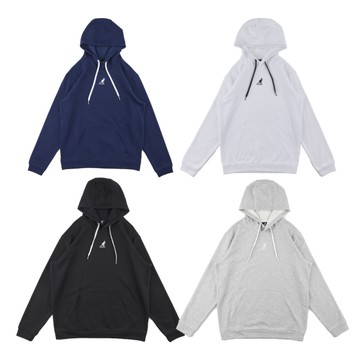 KANGOL 帽T 四色 刺繡小LOGO 基本款 刷毛 中性 635510-