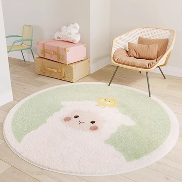 AFAMIC 艾法 地板防刮桌椅圓形地墊  100cm  04