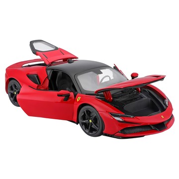 bbUrago 1:18 法拉利 SF90 Stradale  1個  紅色