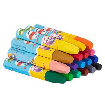 得力Deli Super Wings蠟筆/C00918/18色