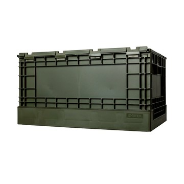 【真心良品】樹德SHUTER  悍馬側開摺疊物流箱60L-1入