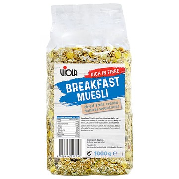 VIOLA 早餐穀片 富含纖維  1kg  1包