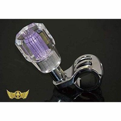 アクアライン ベアリング式 ハンドルスピンナー パープル 100-SR10-PU