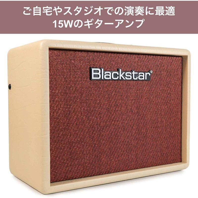 BLACKSTAR ギターアンプ DEBUT 15E クリーン オーバードライブ ライン入力 ヘッドフォン出力 テープ・エコー・エフェクト内