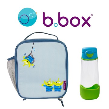 開學季餐袋組--(b.box 聯名款午餐袋+ b.box 直飲水壺 600ml){{外島不配送}}