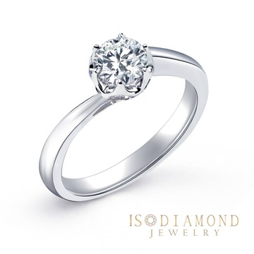 IS DIAMOND IGI 50分鑽石戒指 最白Dcolor VS高規格淨度(培育鑽石)