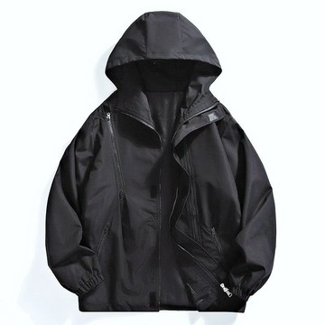 【臺灣出貨】衝鋒衣 防風保暖 防水 情侶衝鋒衣 男拉鏈秋季外套 防風衣 登山服 潮流夾剋戶外套 情侶外套 夾剋 ZRIM