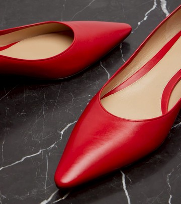 The Row Liisa leather pumps