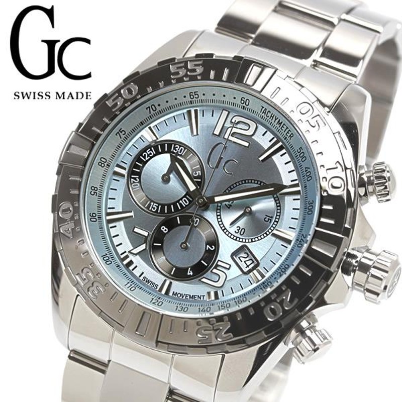 国内正規品 GC Guess ジーシー ゲスコレクション 腕時計 クロノグラフ Y02005G7 クォーツ メンズ ブランド スイス製 ウォッチ  高級感 ギフト | LINEショッピング