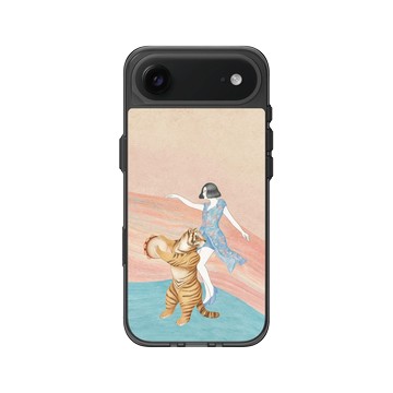 iPhone Air Clear (相機按鈕) 酷墨灰 - 欣蒂小姐 Miss Cyndi - 共舞