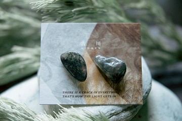 CRACK | 礦物系耳環 |  EARRINGS