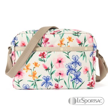 LeSportsac - Standard 側背隨身包 (花草繪本)