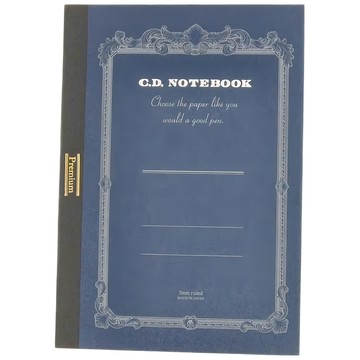 PLUS 普樂士 A5筆記本 CDS90Y W148 x H210 mm  橫線紳士  1本