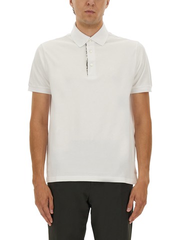 etro polo shirt with embroidered pegasus
