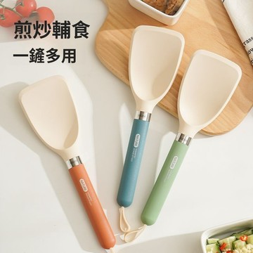 廚房必備【虧本】食品級硅膠小鍋鏟不粘鍋炒菜鏟子廚房耐高溫輔食專用鏟煎蛋煎餅