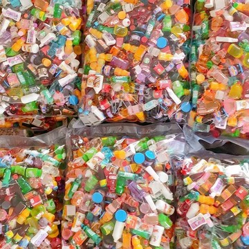 迷你便利店微縮仿真超市小瓶子兒童食玩迷你小玩具diy手機殼配件 書 toy 迷你玩具 手機殻 小紅書玩具 小紅書爆款玩具