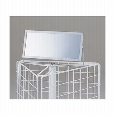 回転什器 オプション 両面ミラー