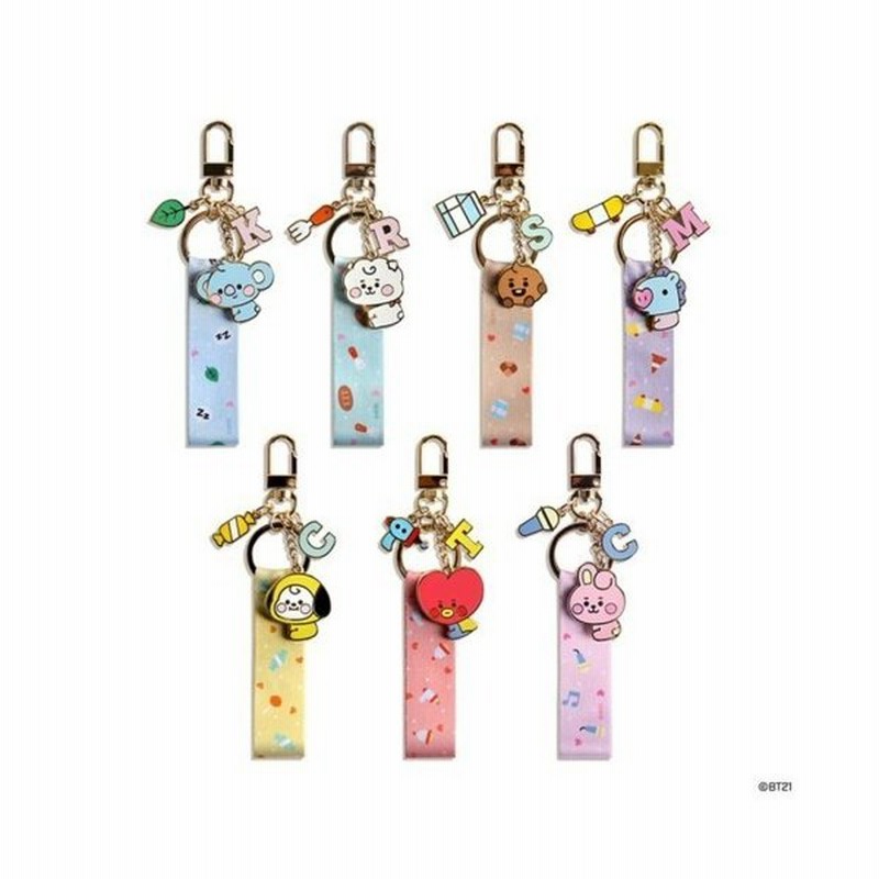 Bt21公式グッズ バンタン Bts ベビーにイニシャルとアイコン付き ストラップ キーリング 防弾少年団 通販 Lineポイント最大0 5 Get Lineショッピング