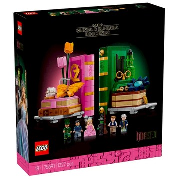 ||高雄 宅媽|樂高 積木|| LEGO“75691 格琳達與艾菲芭書擋 Wicked系列‘’