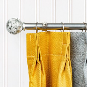 捷安傢飾Home Desyne│MIT│25.4mm│編織藝術│伸縮窗簾桿│4色2