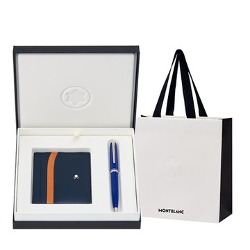 MONTBLANC萬寶龍禮盒組(原子筆+卡夾)